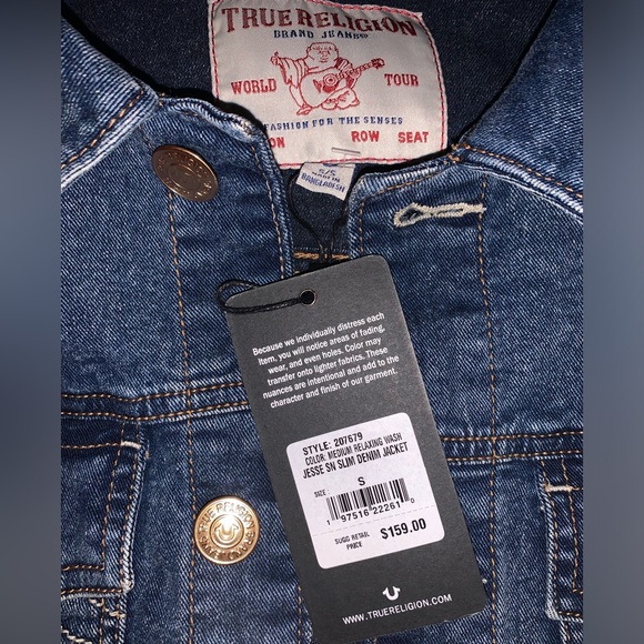 Women’s True Religion Denim Jacket - Picture 3 of 4